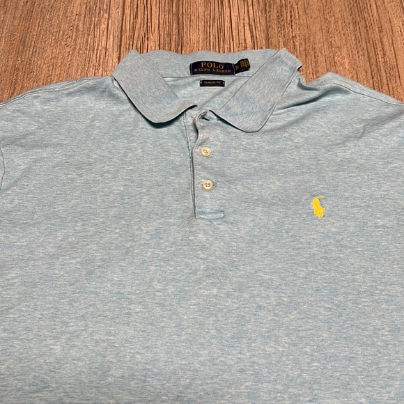 Ralph Lauren Polo - Classic Fit - Light Blue - Size XL - Picture 3 of 8